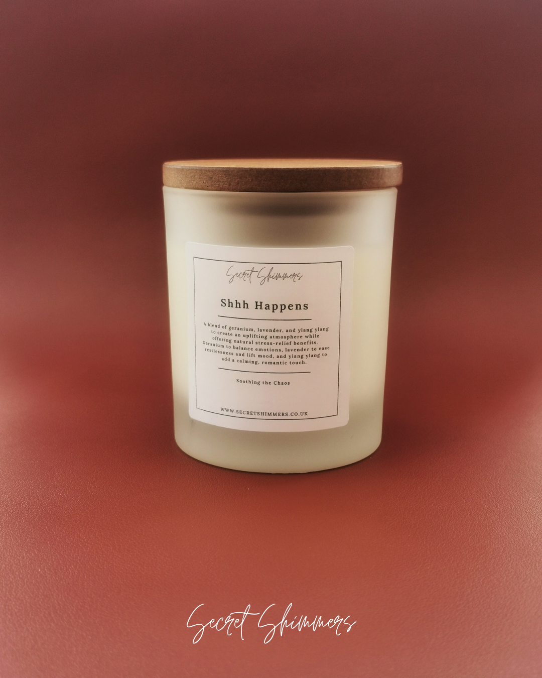Shhh Happens | Stress Relief & Relaxation Candle