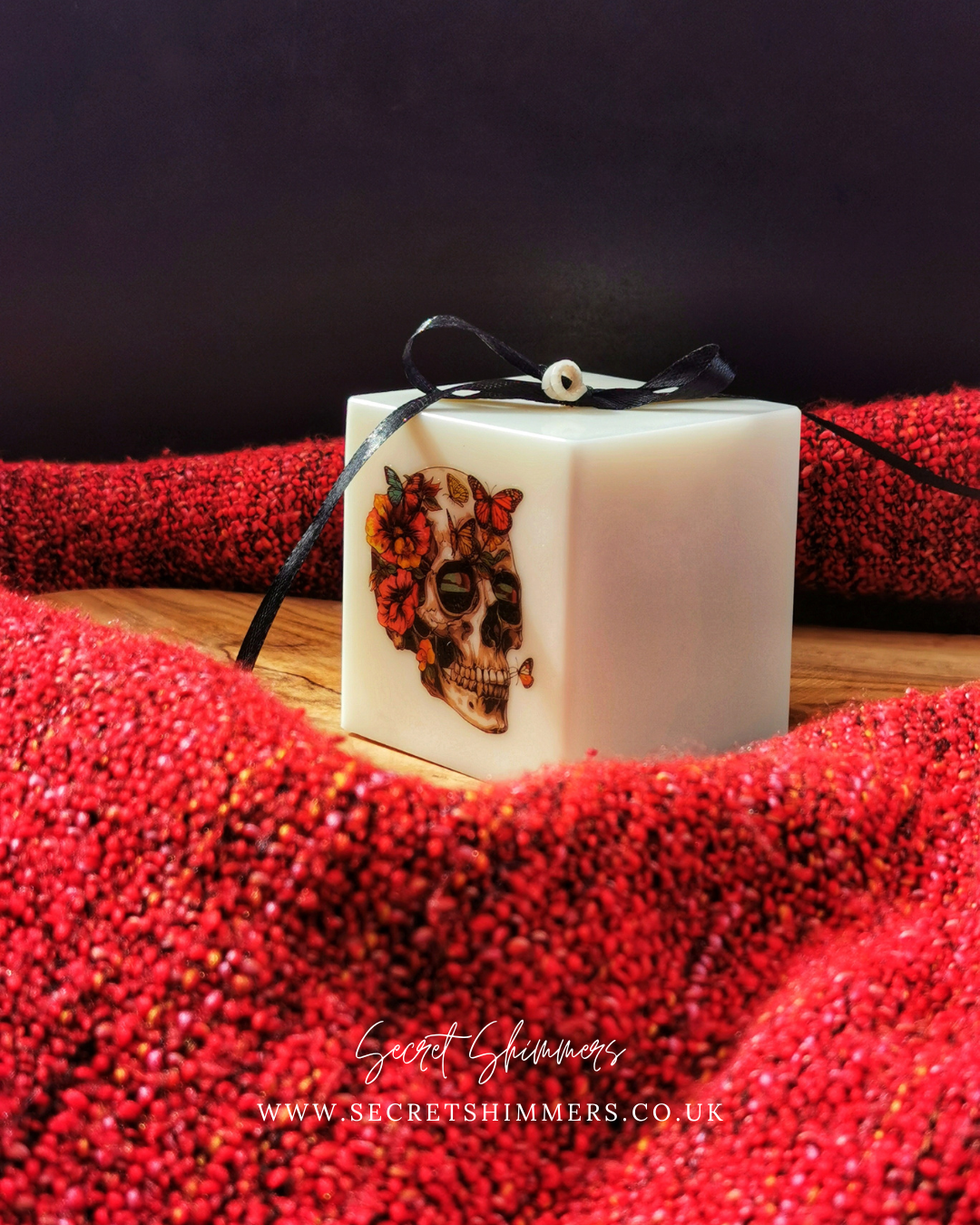 Fatal Candle UK | Spooky Halloween Autumn Candle | Bloom Cube
