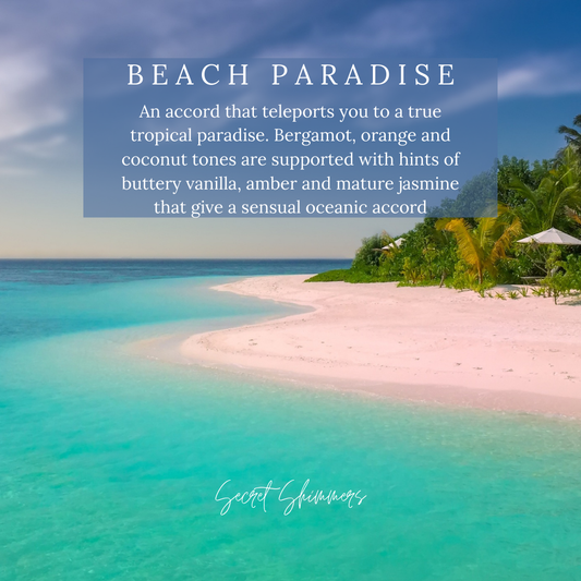 Beach Paradise Scented Candle