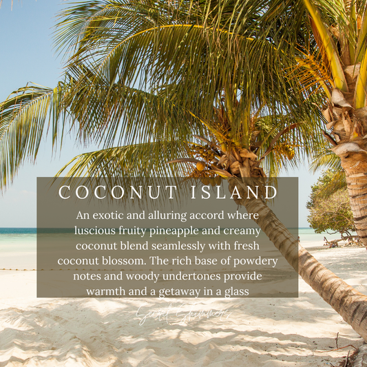 Coconut Island Scented Candle