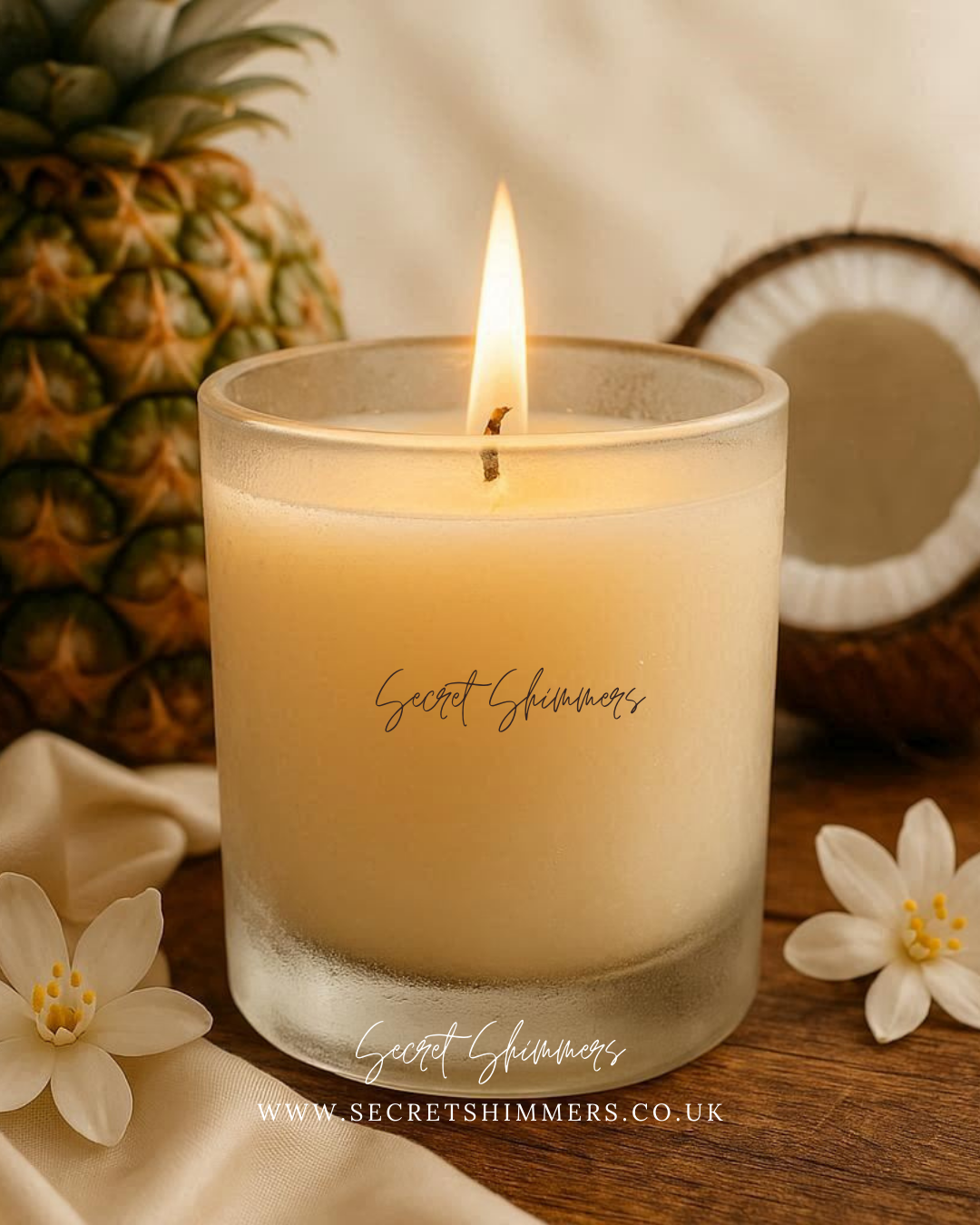 Coconut Island Scented Candle