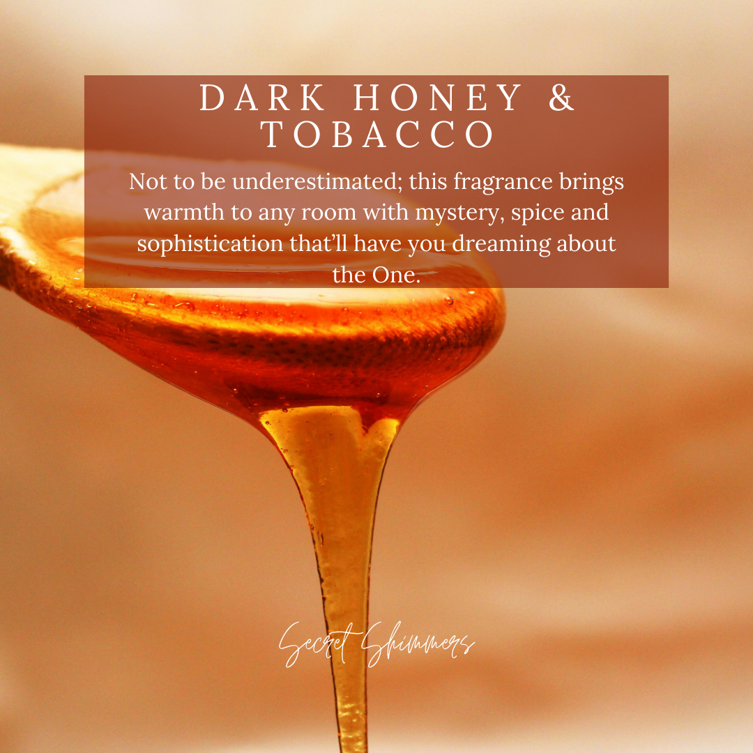 Dark Honey & Tobacco Scented Candle