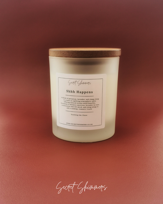 Shhh Happens | Stress Relief & Relaxation Candle