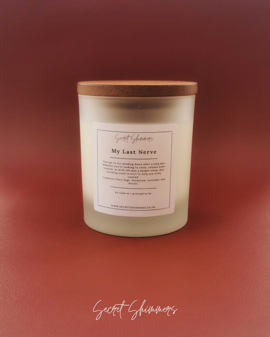 My Last Nerve | Stress Relief & Relaxation Candle