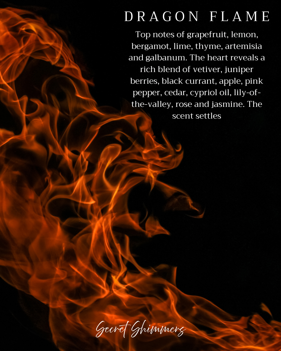 Dragon Flame Scented Candle