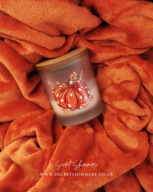 Cranberry Pumpkin Spice Candle UK | Cosy Autumn Scented Candle