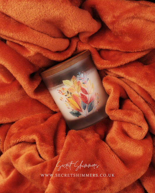 Autumn Leaves Candle UK | Cosy Autumn Scented Candle