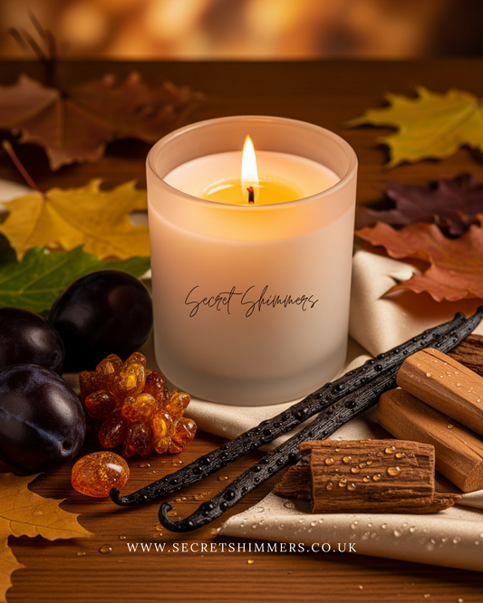 Autumn Leaves Candle UK | Cosy Autumn Scented Candle