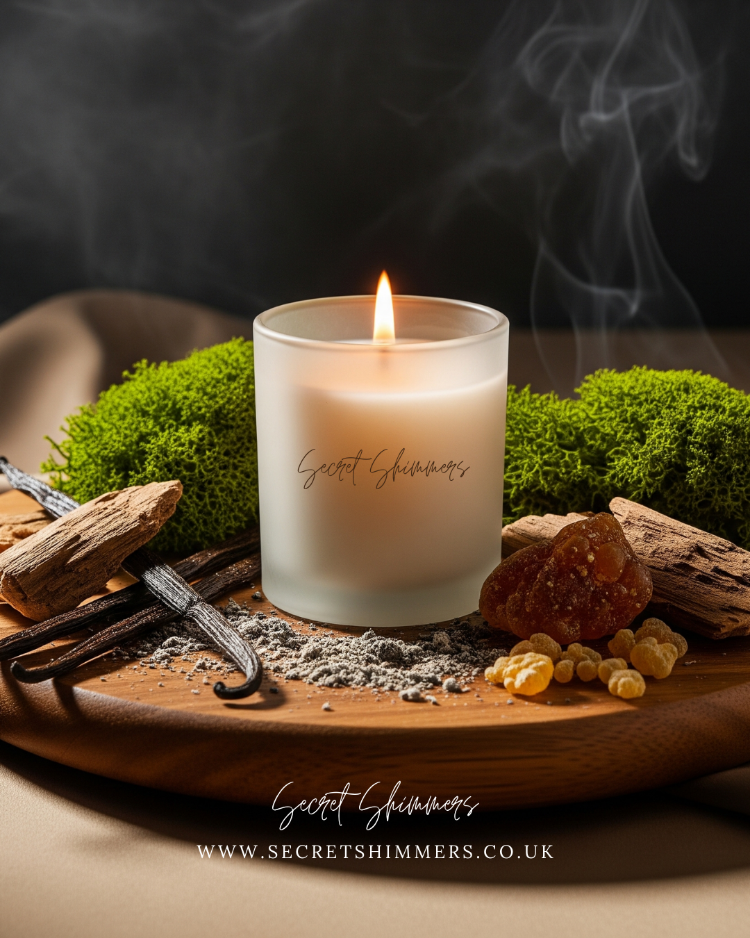 Cedar and Ashes Candle UK | Smoky scented candle UK