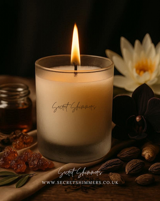 Dark Honey & Tobacco Scented Candle