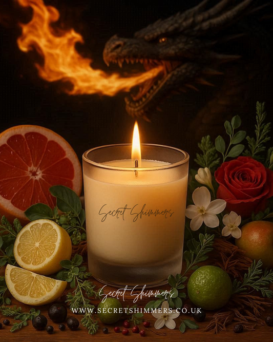 Dragon Flame Scented Candle
