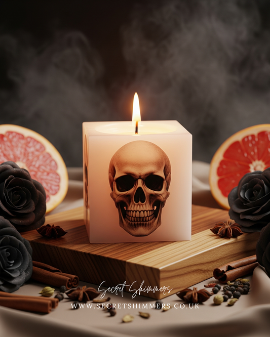 Fatal Candle UK | Spooky Halloween Autumn Candle | Bloom Cube