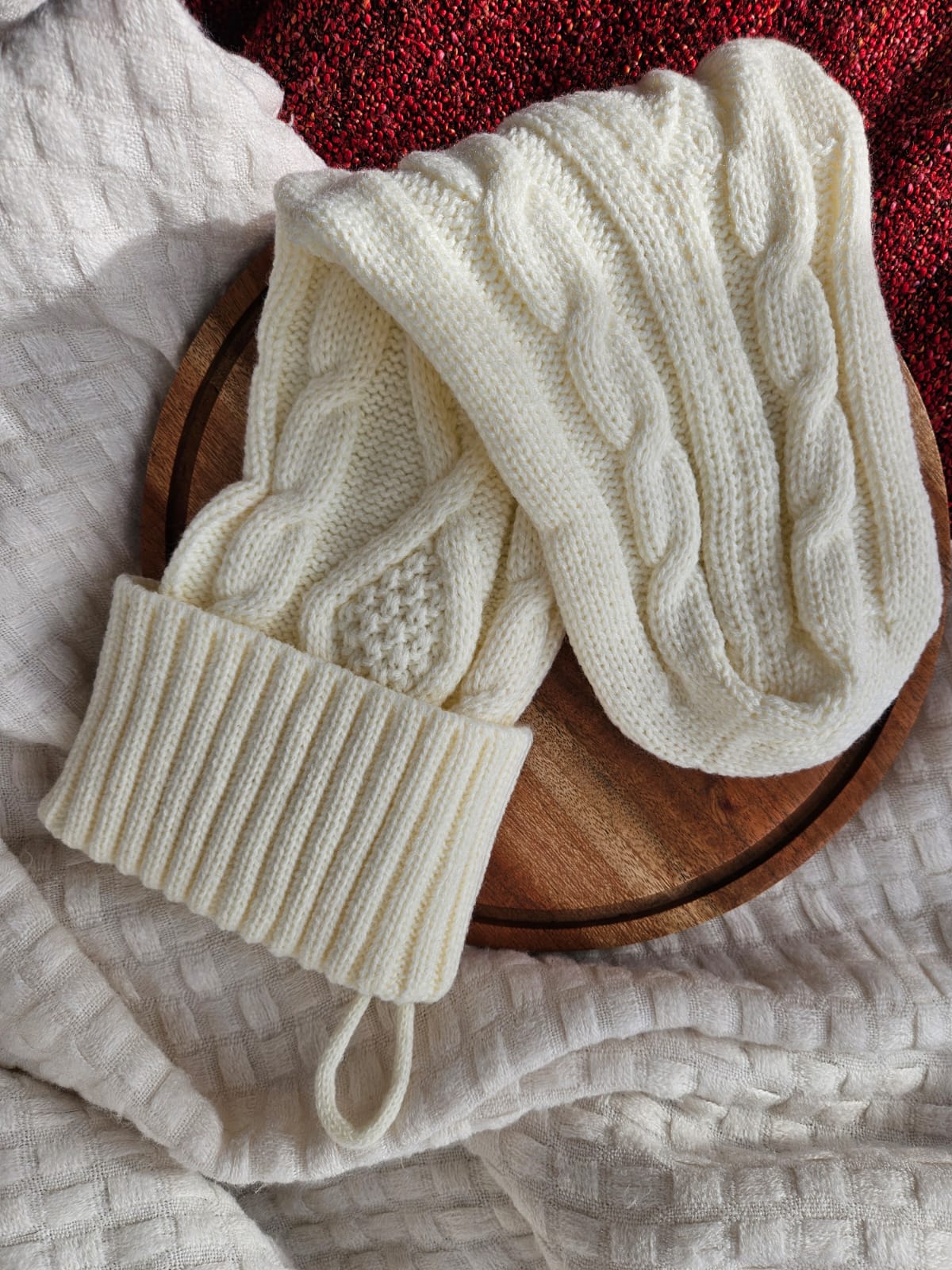 Knitted Christmas Stocking