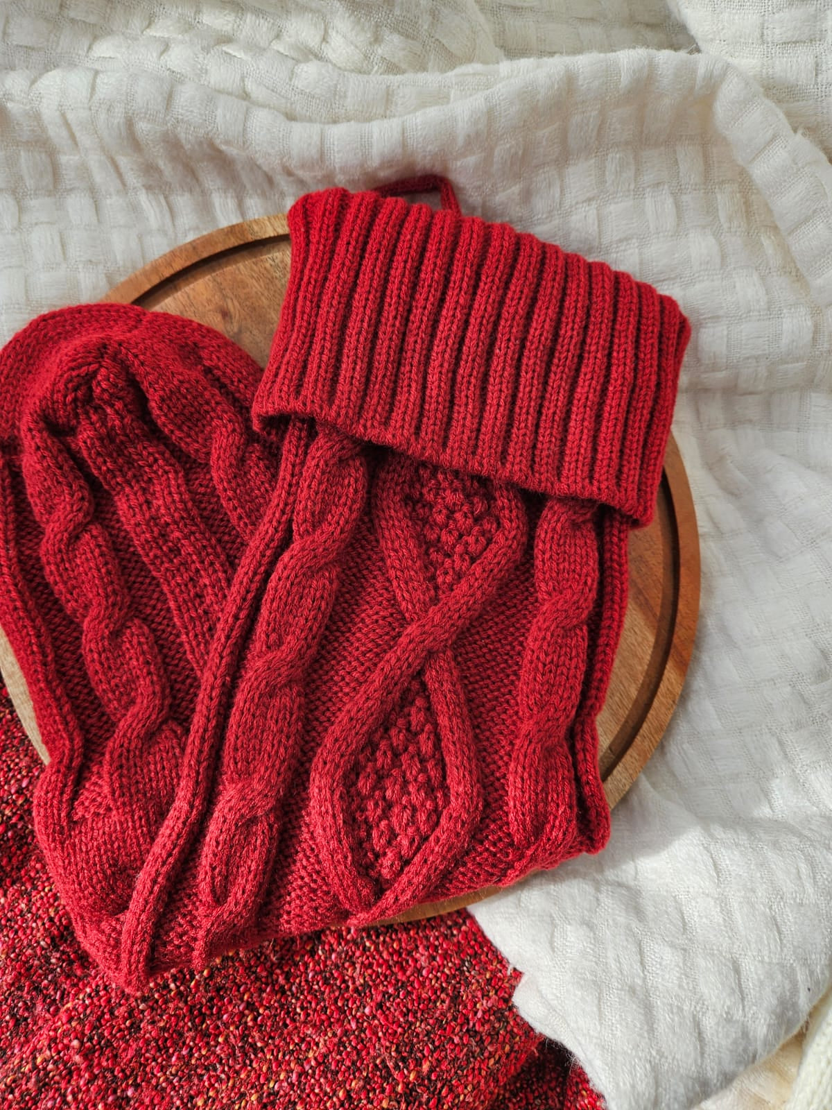 Knitted Christmas Stocking