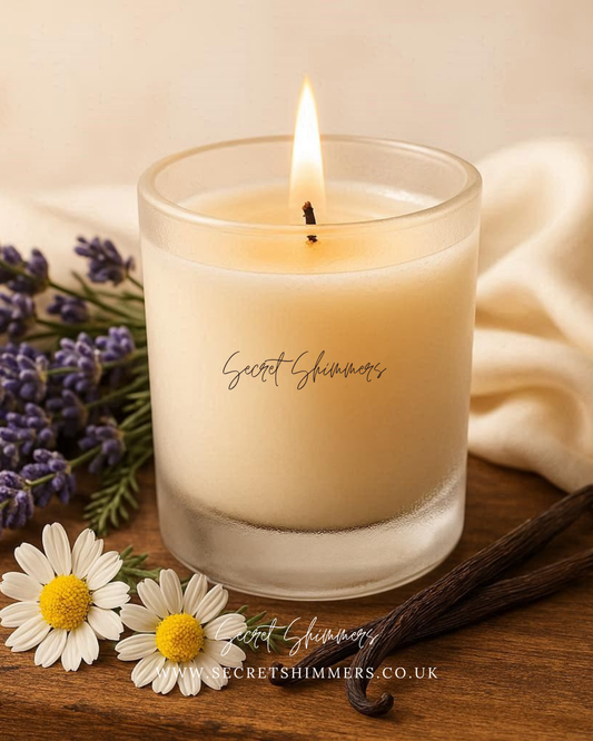Lavender, Chamomile and Vanilla Scented Candle