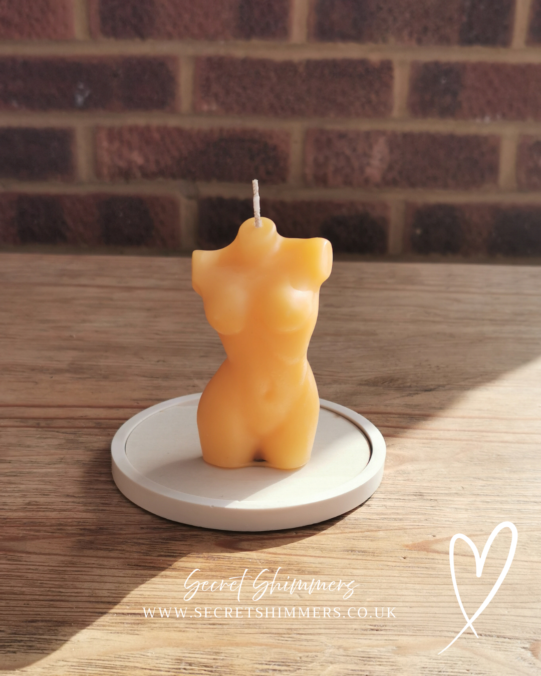 Untamed | A Beeswax Goddess Candle